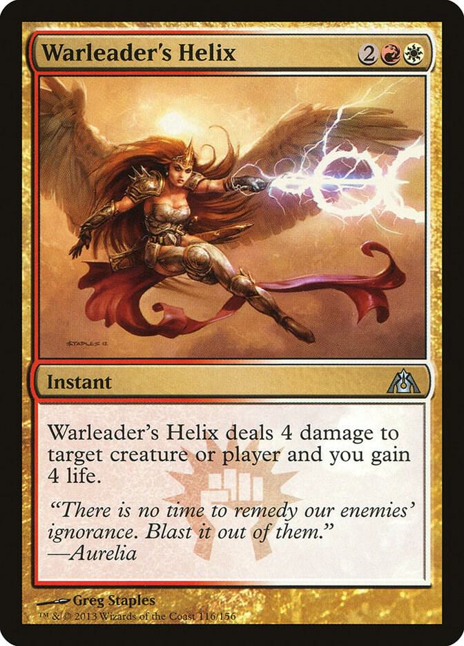 Warleader's Helix [Dragon's Maze] 116