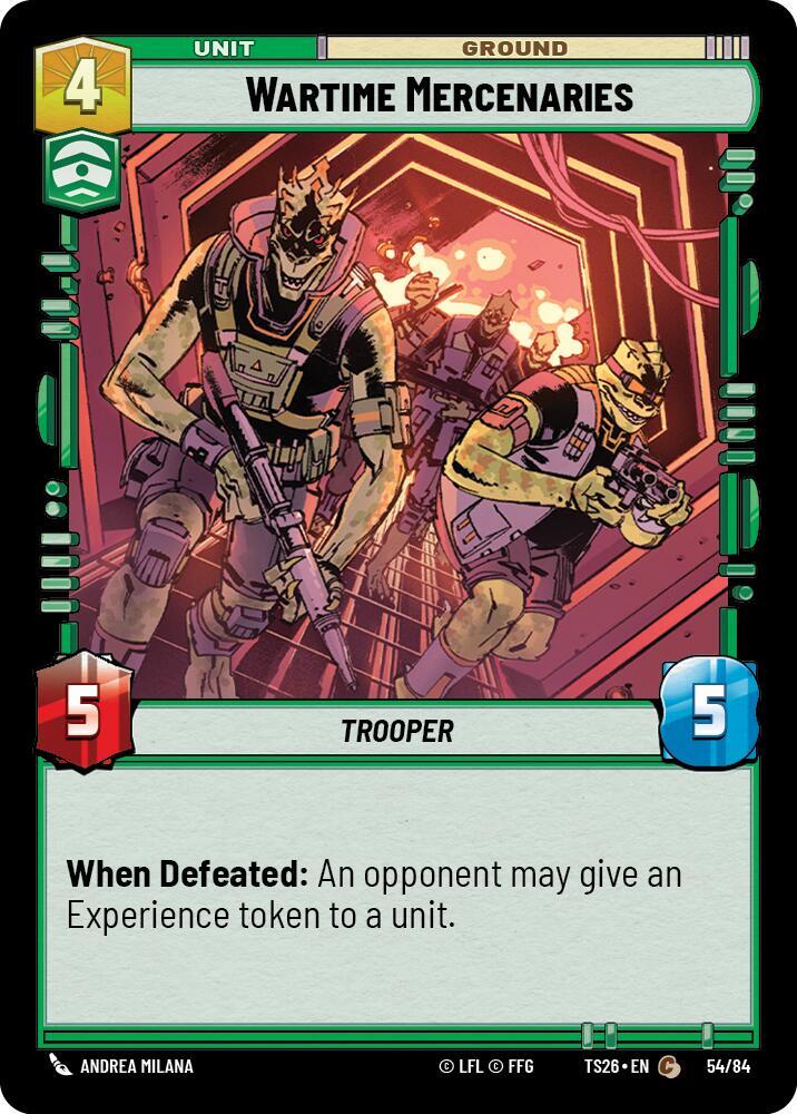 Wartime Mercenaries [Twin Suns] 54/84