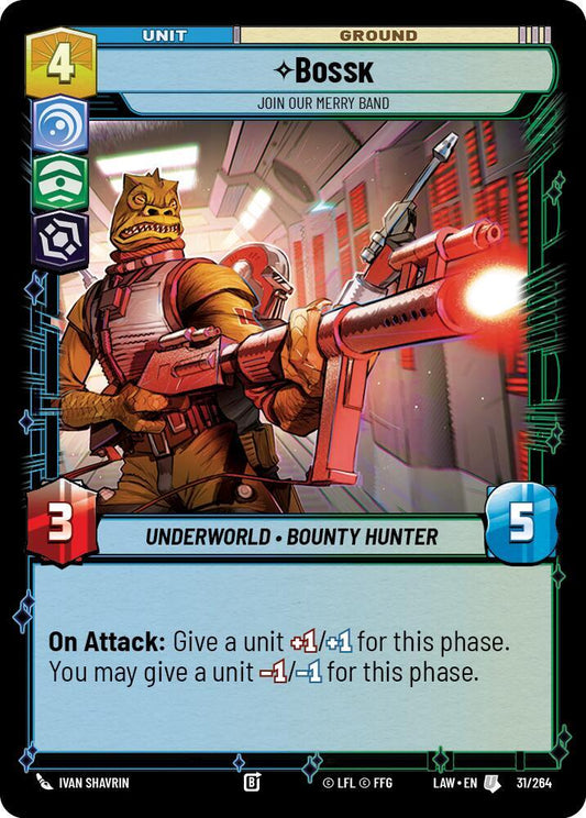 Bossk - Join Our Merry Band [A Lawless Time] 31/264
