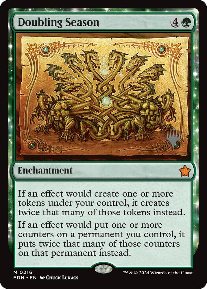Doubling Season [Promo Pack: Lorwyn Eclipsed] 216