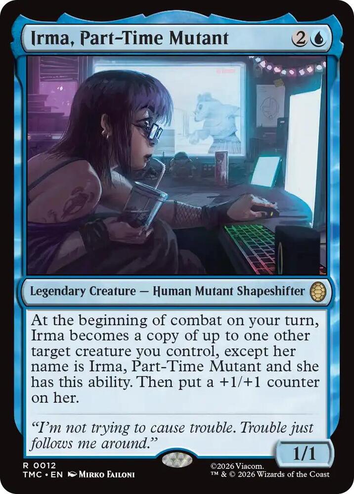 Irma, Part-Time Mutant [Commander: Teenage Mutant Ninja Turtles] 12