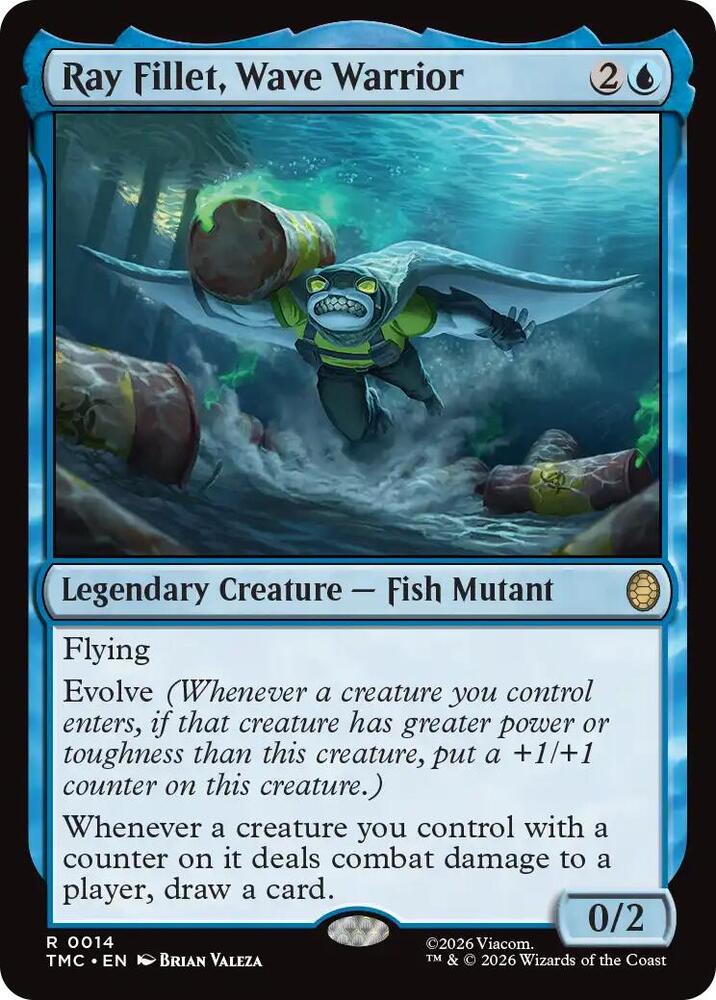 Ray Fillet, Wave Warrior [Commander: Teenage Mutant Ninja Turtles] 14