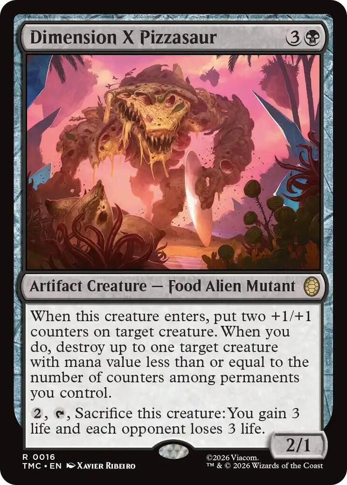 Dimension X Pizzasaur [Commander: Teenage Mutant Ninja Turtles] 16
