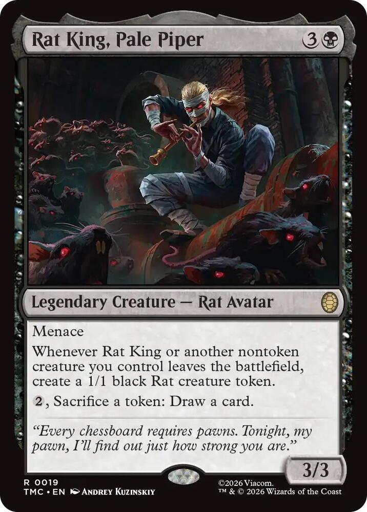 Rat King, Pale Piper [Commander: Teenage Mutant Ninja Turtles] 19