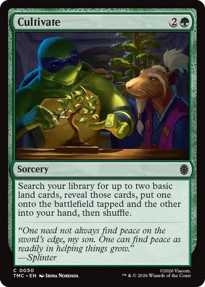 Cultivate [Commander: Teenage Mutant Ninja Turtles] 50