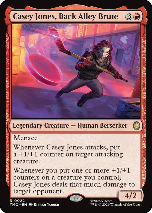 Casey Jones, Back Alley Brute [Commander: Teenage Mutant Ninja Turtles] 22