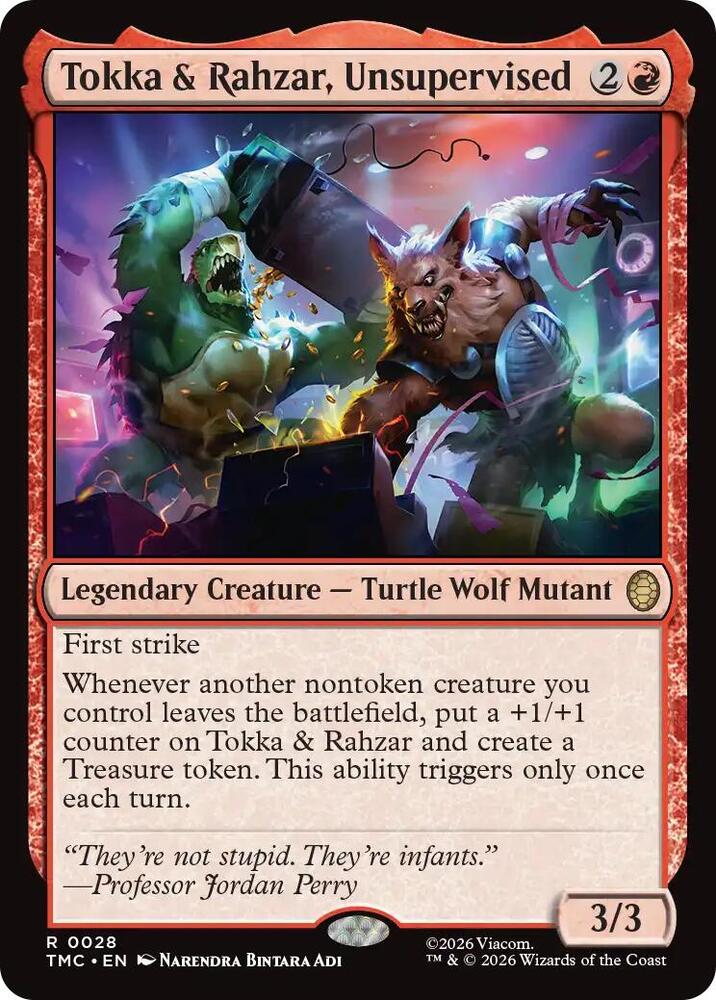 Tokka & Rahzar, Unsupervised [Commander: Teenage Mutant Ninja Turtles] 28