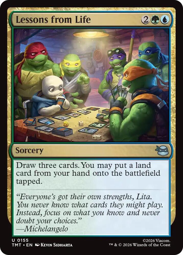 Lessons from Life [Teenage Mutant Ninja Turtles] 155