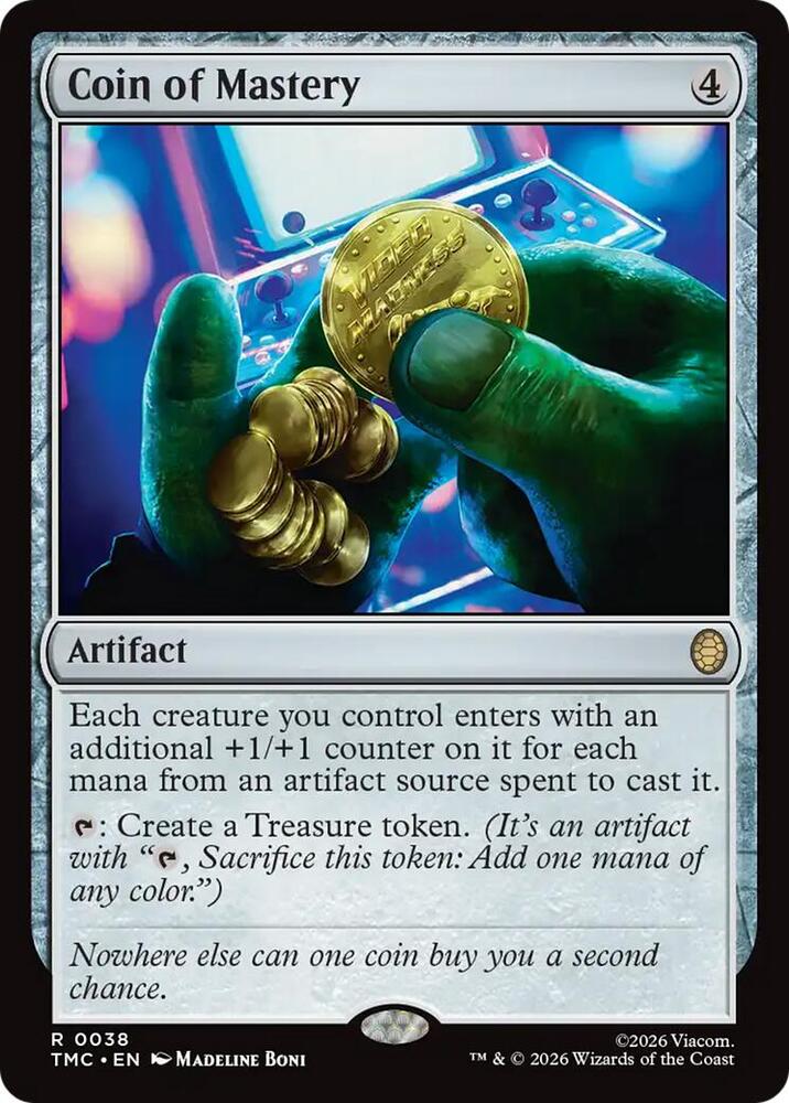 Coin of Mastery [Commander: Teenage Mutant Ninja Turtles] 38