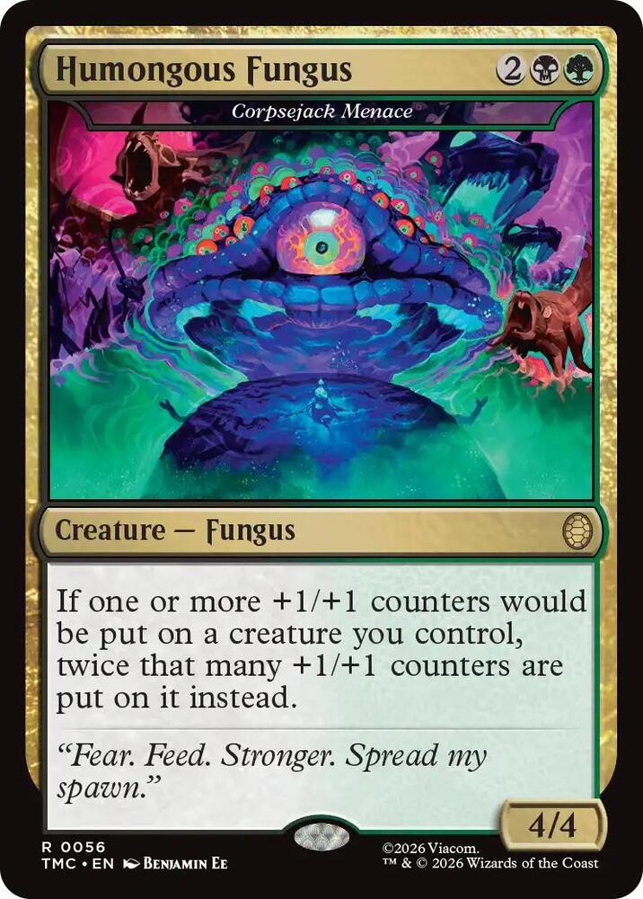 Humongous Fungus - Corpsejack Menace [Commander: Teenage Mutant Ninja Turtles] 56