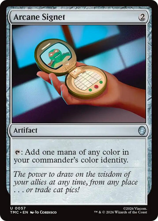 Arcane Signet [Commander: Teenage Mutant Ninja Turtles] 57