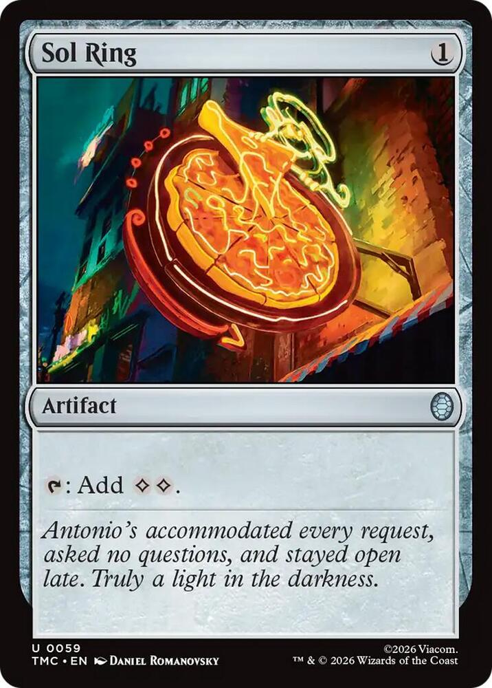 Sol Ring [Commander: Teenage Mutant Ninja Turtles] 59