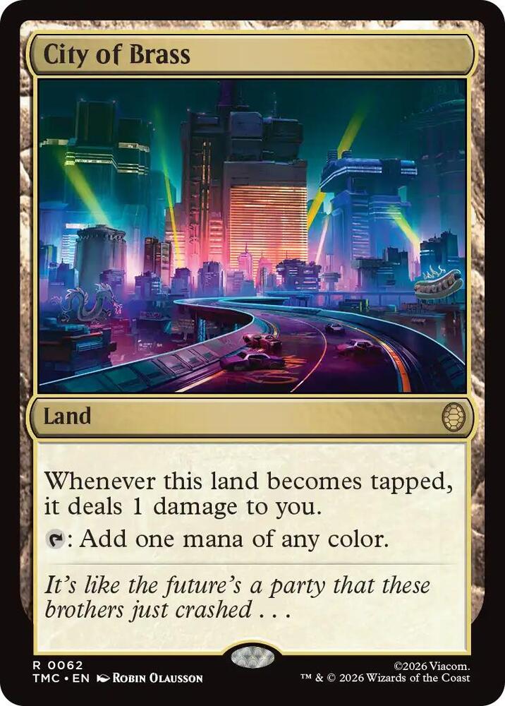 City of Brass [Commander: Teenage Mutant Ninja Turtles] 62