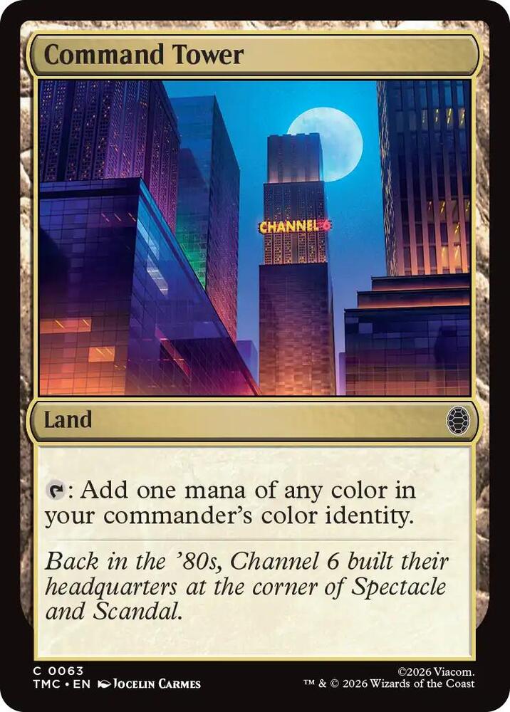 Command Tower [Commander: Teenage Mutant Ninja Turtles] 63