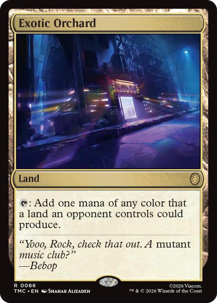 Exotic Orchard [Commander: Teenage Mutant Ninja Turtles] 66
