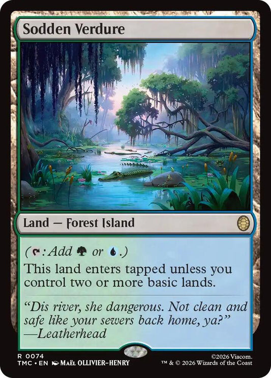 Sodden Verdure [Commander: Teenage Mutant Ninja Turtles] 74