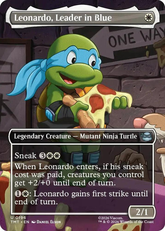 Leonardo, Leader in Blue (Borderless) [Teenage Mutant Ninja Turtles] 196