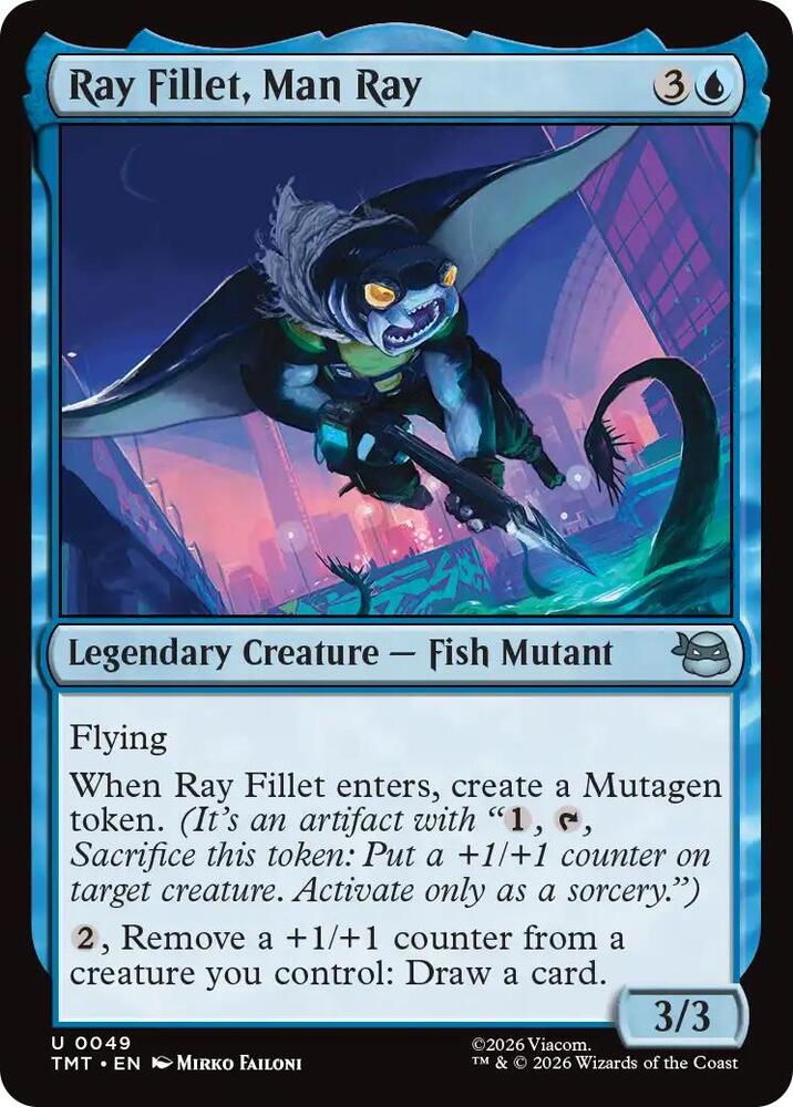Ray Fillet, Man Ray [Teenage Mutant Ninja Turtles] 49