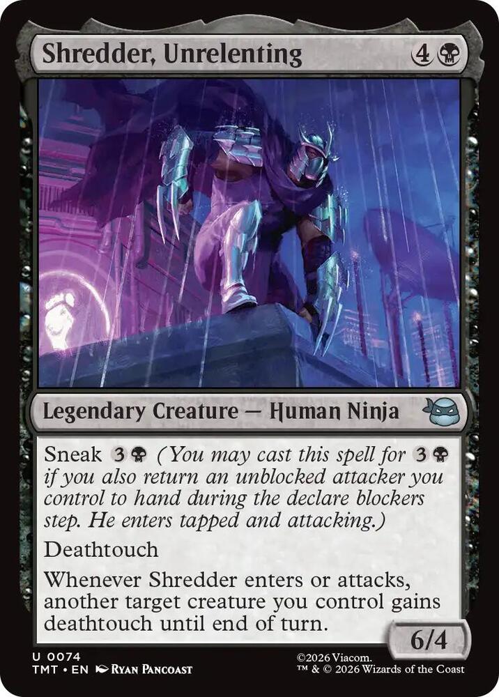 Shredder, Unrelenting [Teenage Mutant Ninja Turtles] 74