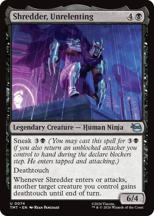 Shredder, Unrelenting [Teenage Mutant Ninja Turtles] 74