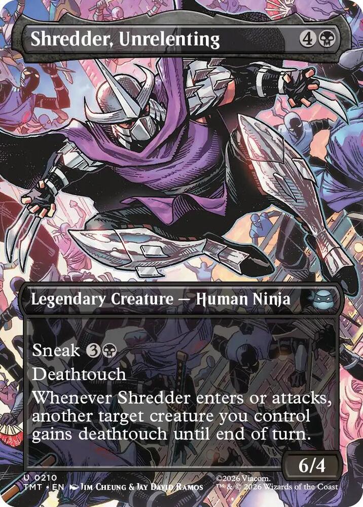 Shredder, Unrelenting (Borderless) [Teenage Mutant Ninja Turtles] 210