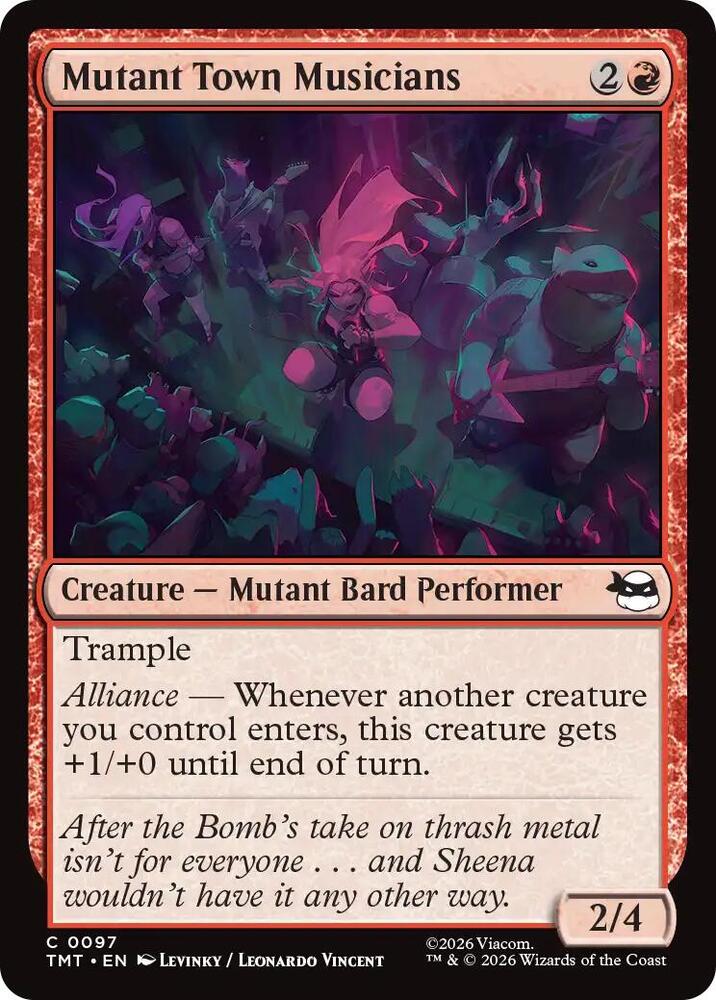 Mutant Town Musicians [Teenage Mutant Ninja Turtles] 97