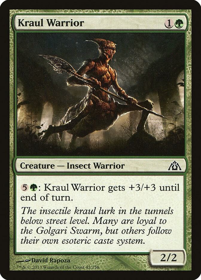 Kraul Warrior [Dragon's Maze] 42