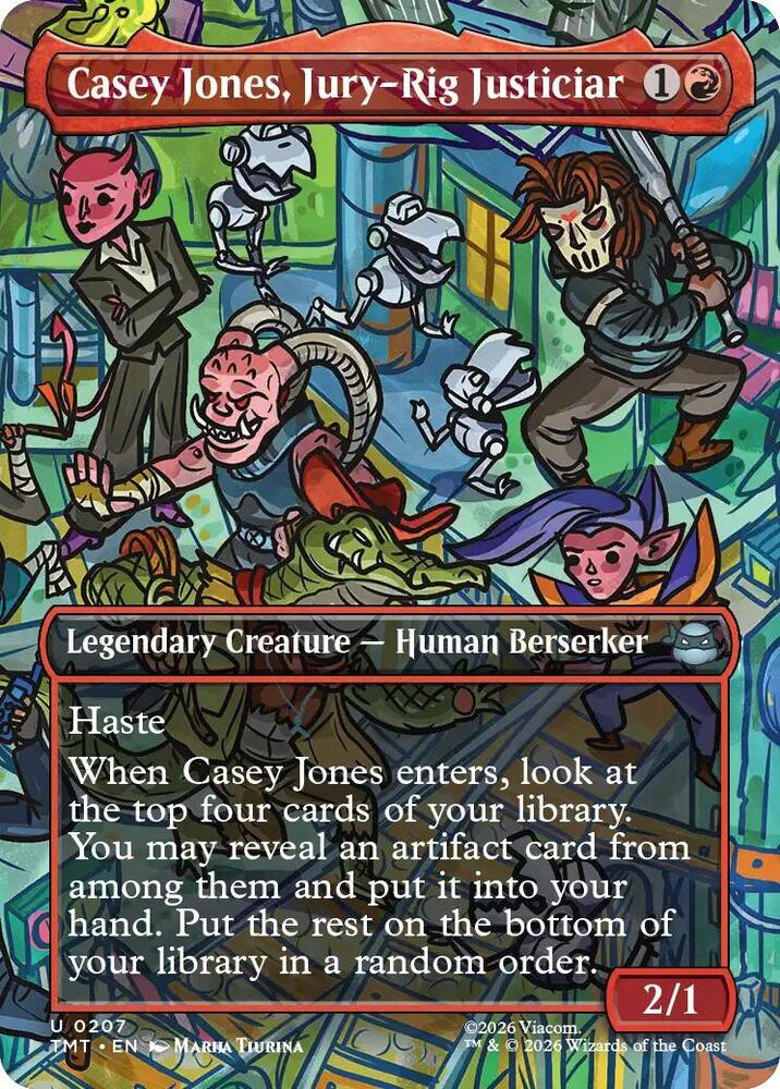 Casey Jones, Jury-Rig Justiciar (Borderless) [Teenage Mutant Ninja Turtles] 207