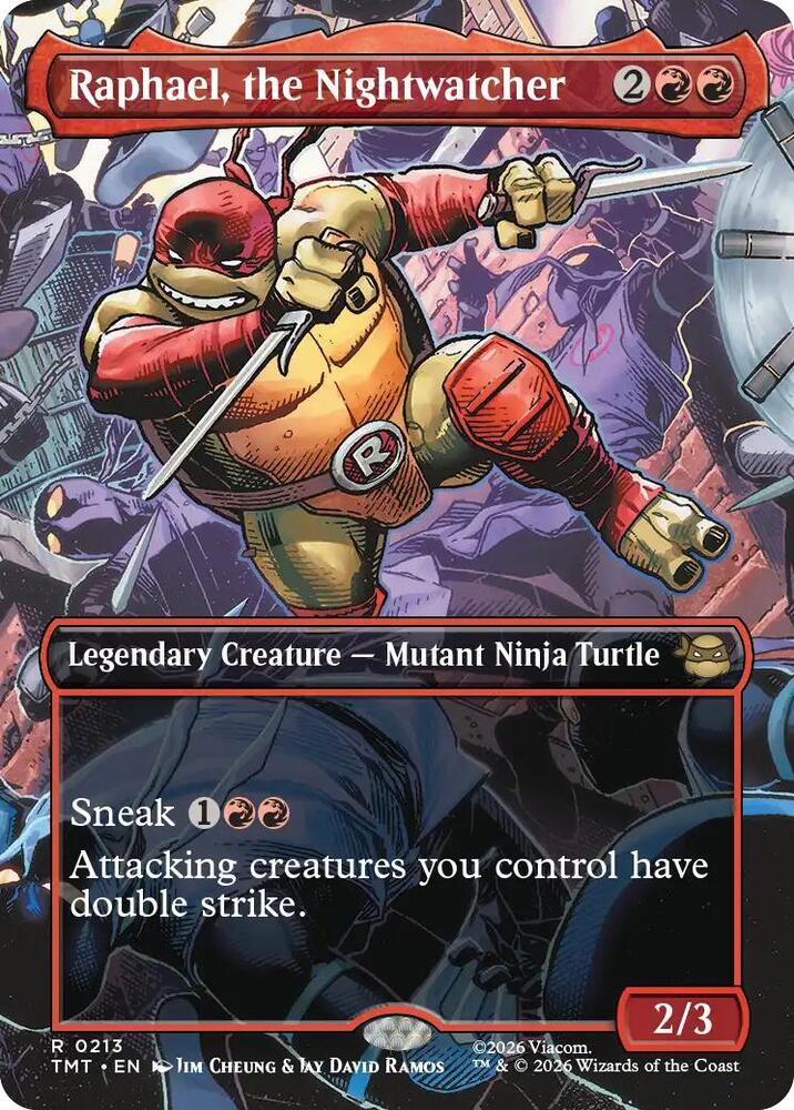Raphael, the Nightwatcher (Borderless) [Teenage Mutant Ninja Turtles] 213