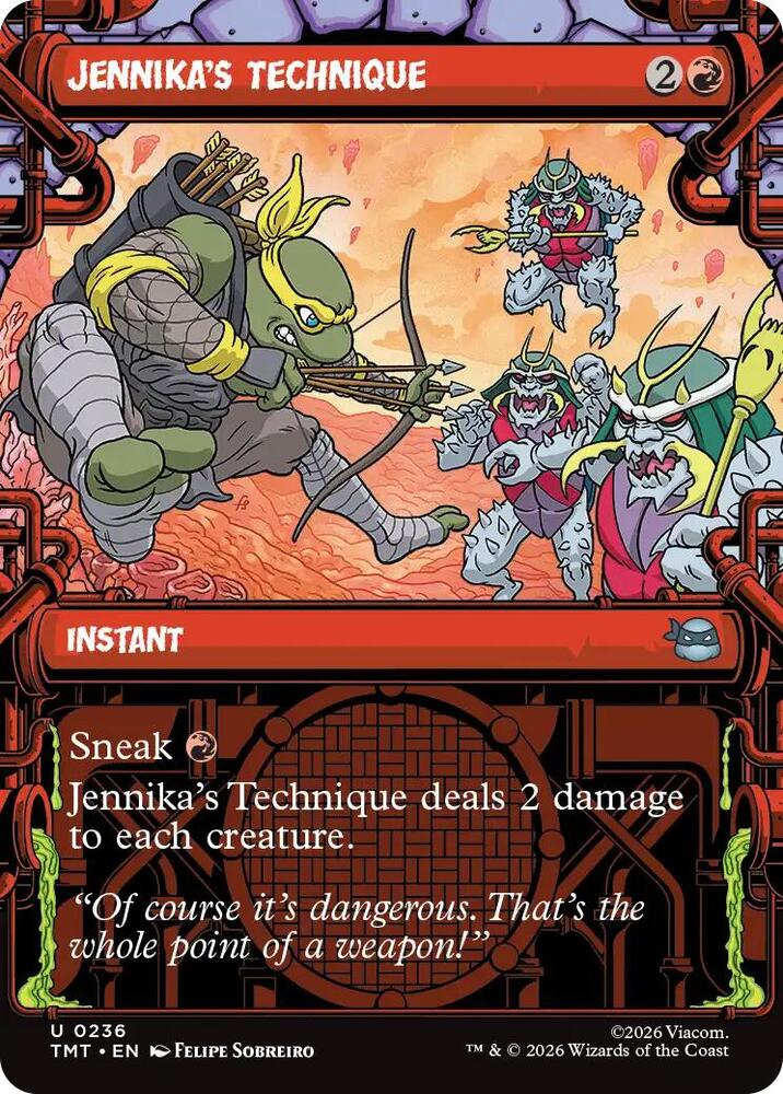 Jennika's Technique (Showcase) [Teenage Mutant Ninja Turtles] 236
