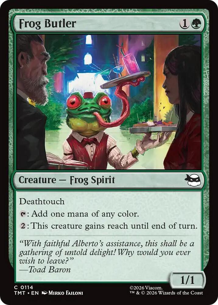 Frog Butler [Teenage Mutant Ninja Turtles] 114