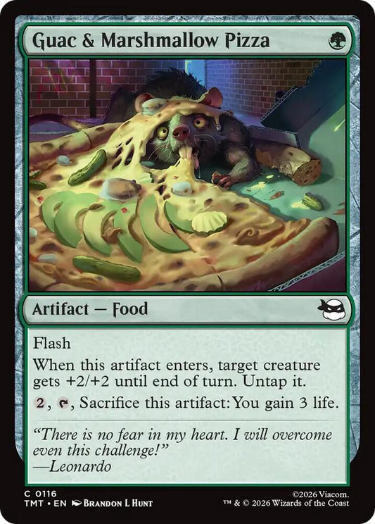 Guac & Marshmallow Pizza [Teenage Mutant Ninja Turtles] 116