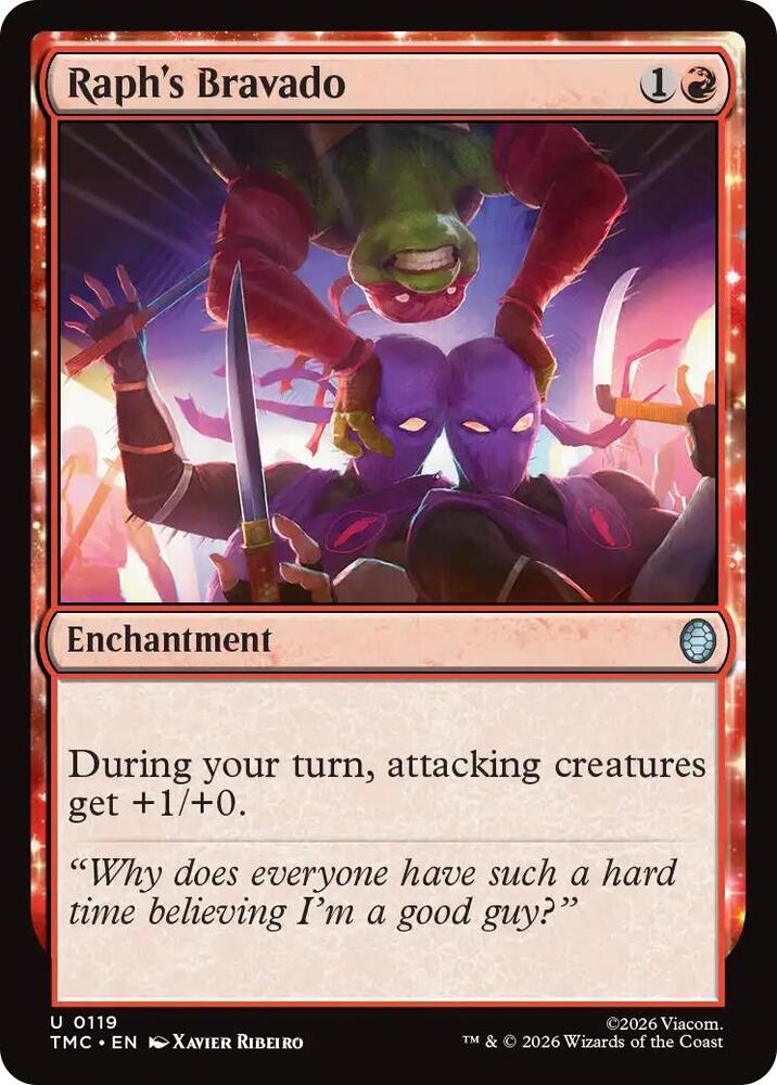 Raph's Bravado [Commander: Teenage Mutant Ninja Turtles] 119