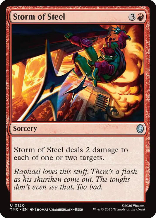 Storm of Steel [Commander: Teenage Mutant Ninja Turtles] 120