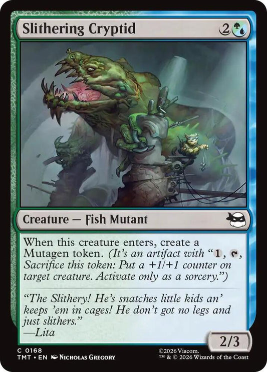 Slithering Cryptid [Teenage Mutant Ninja Turtles] 168