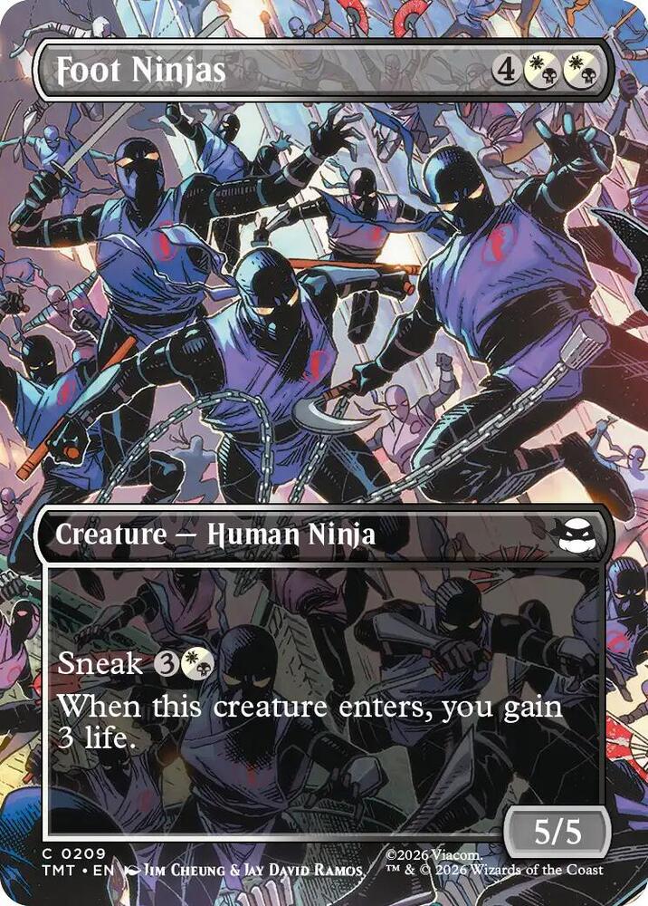 Foot Ninjas (Borderless) [Teenage Mutant Ninja Turtles] 209