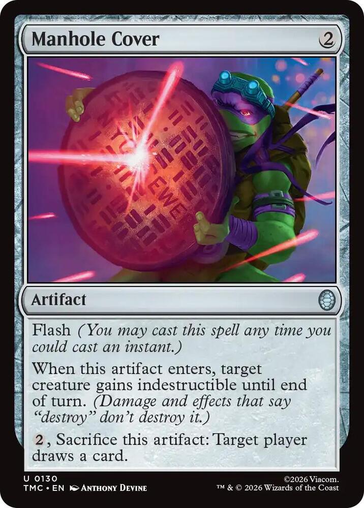 Manhole Cover [Commander: Teenage Mutant Ninja Turtles] 130