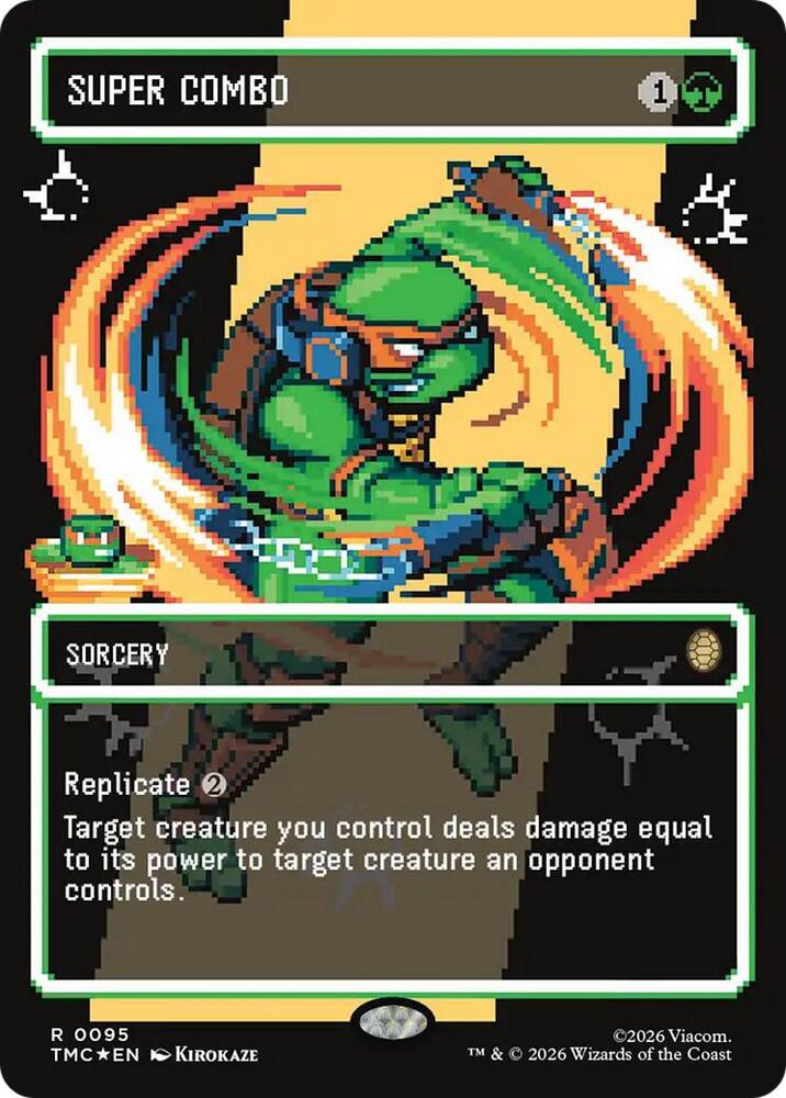 Super Combo (Borderless) (Surge Foil) [Commander: Teenage Mutant Ninja Turtles] 95