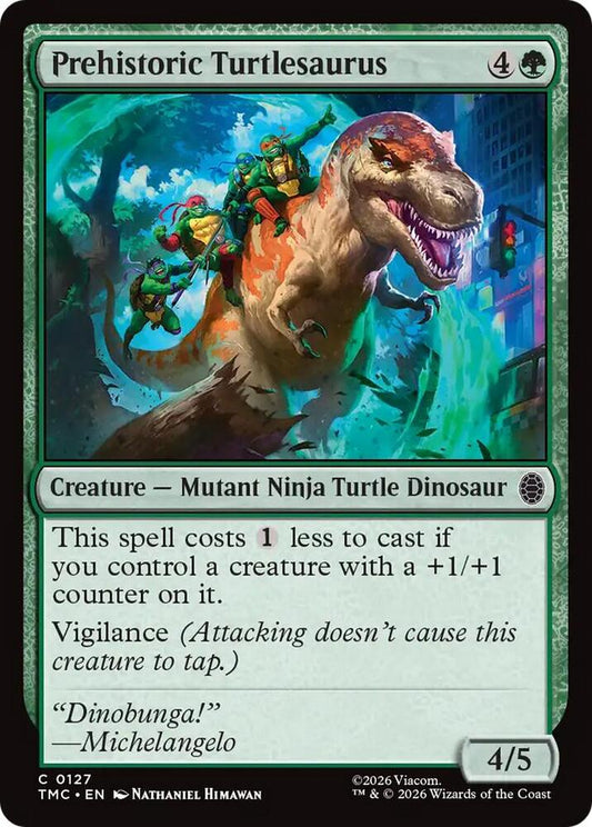 Prehistoric Turtlesaurus [Commander: Teenage Mutant Ninja Turtles] 127