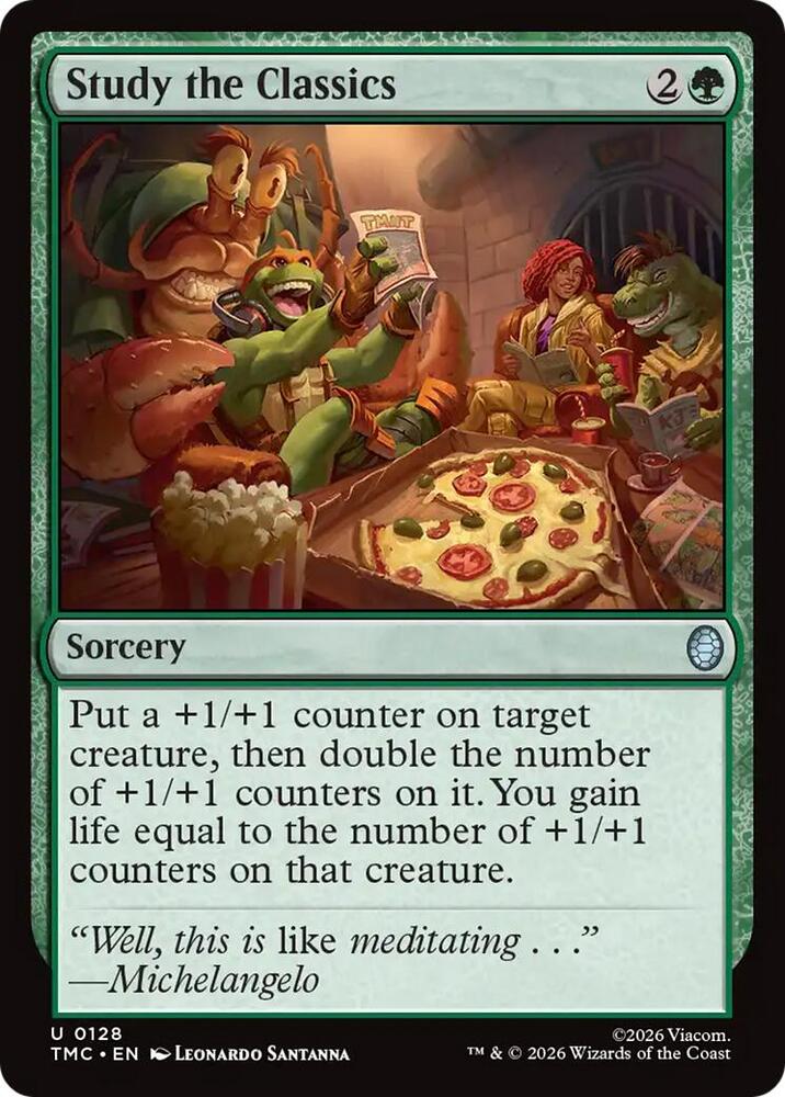 Study the Classics [Commander: Teenage Mutant Ninja Turtles] 128