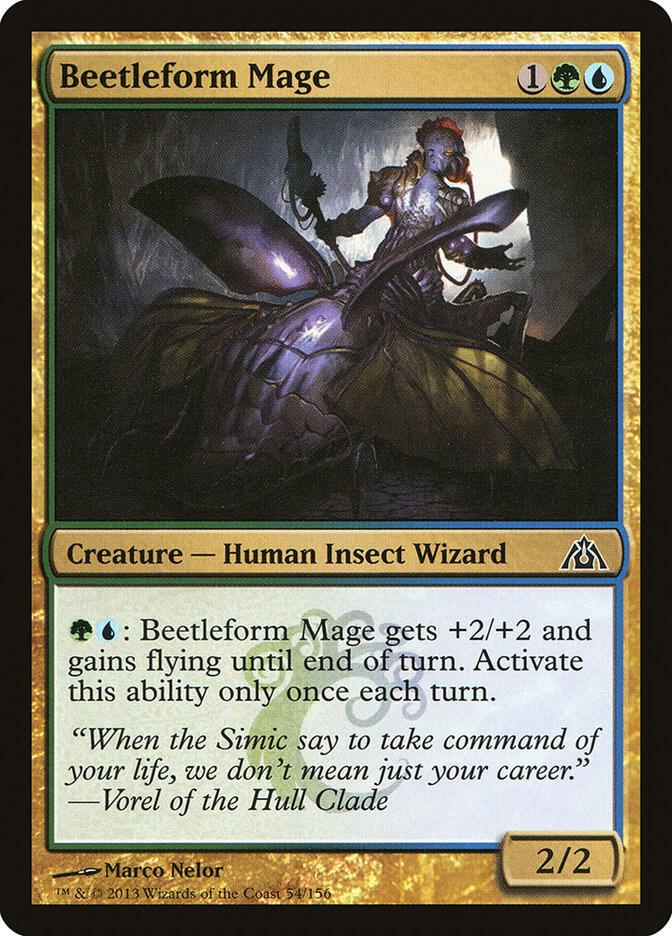 Beetleform Mage [Dragon's Maze] 54