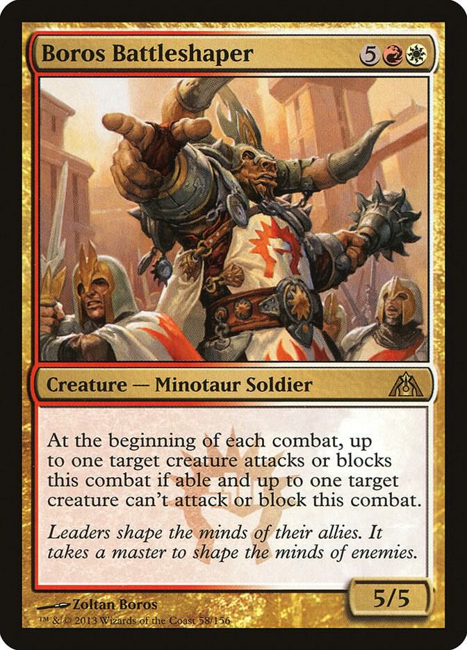 Boros Battleshaper [Dragon's Maze] 58