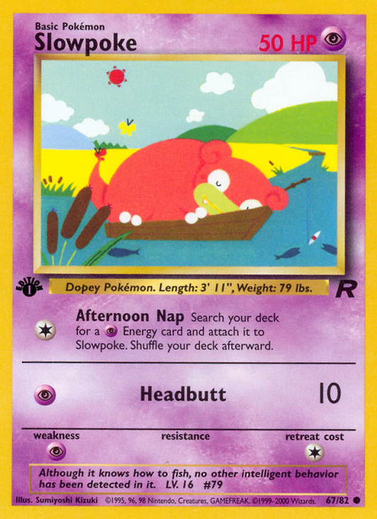 Slowpoke - 67/82 Team Rocket