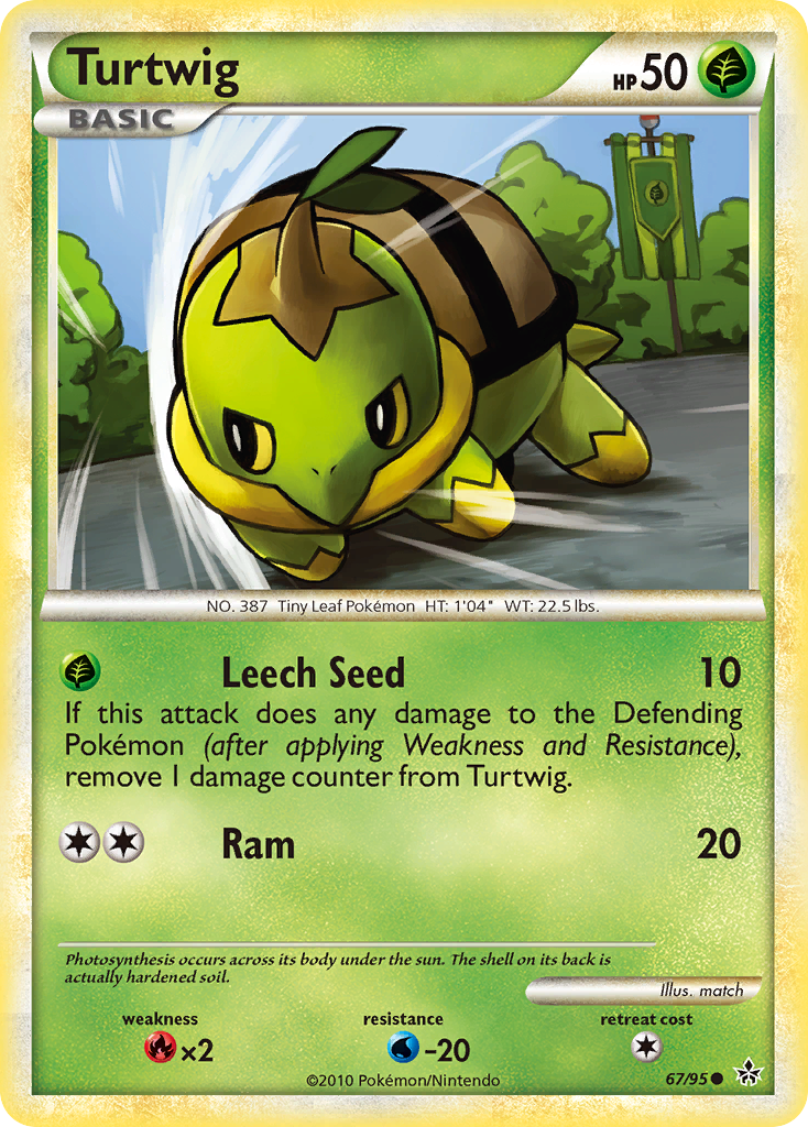 Turtwig - 67/95 HS—Unleashed