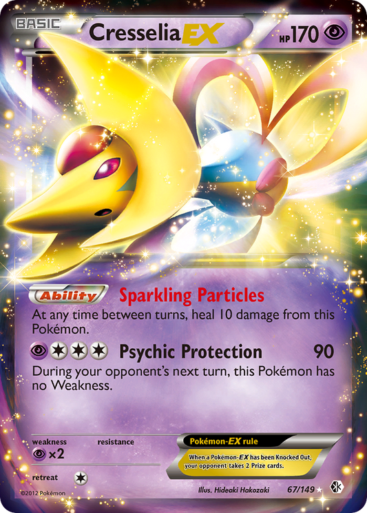 Cresselia-EX - 67/149 Boundaries Crossed