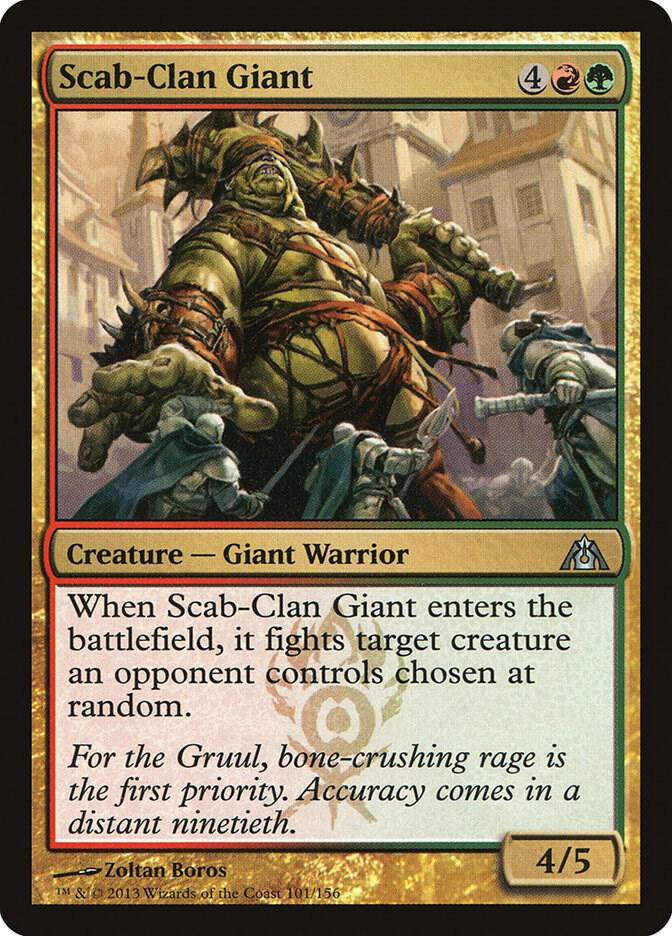 Scab-Clan Giant [Dragon's Maze] 101