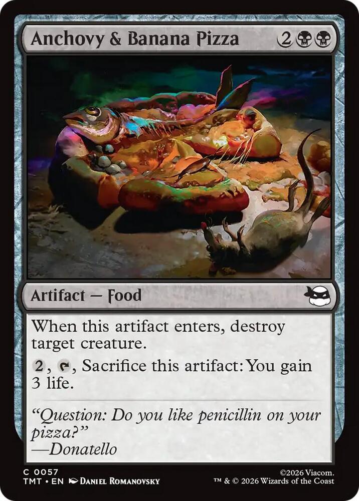 Anchovy & Banana Pizza [Teenage Mutant Ninja Turtles] 57