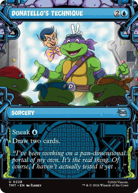 Donatello's Technique (Showcase) [Teenage Mutant Ninja Turtles] 228