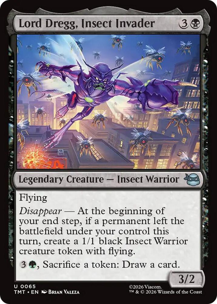 Lord Dregg, Insect Invader [Teenage Mutant Ninja Turtles] 65