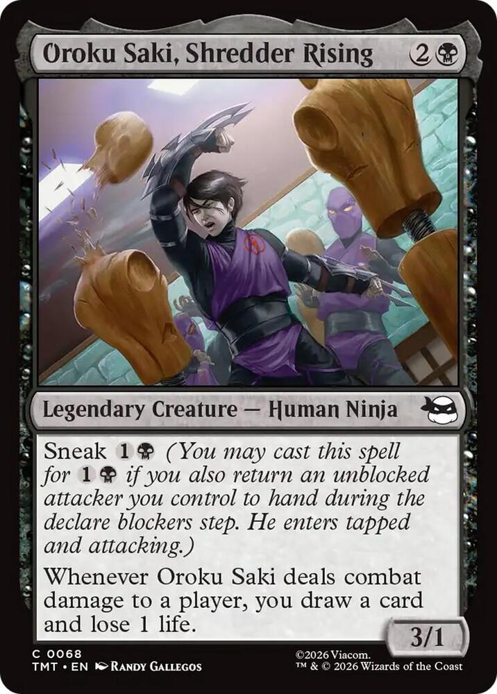 Oroku Saki, Shredder Rising [Teenage Mutant Ninja Turtles] 68